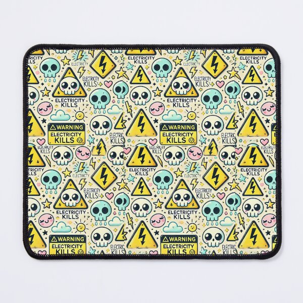 Item preview, Electric Kawaii Danger designed and sold by ColorfulStyle.