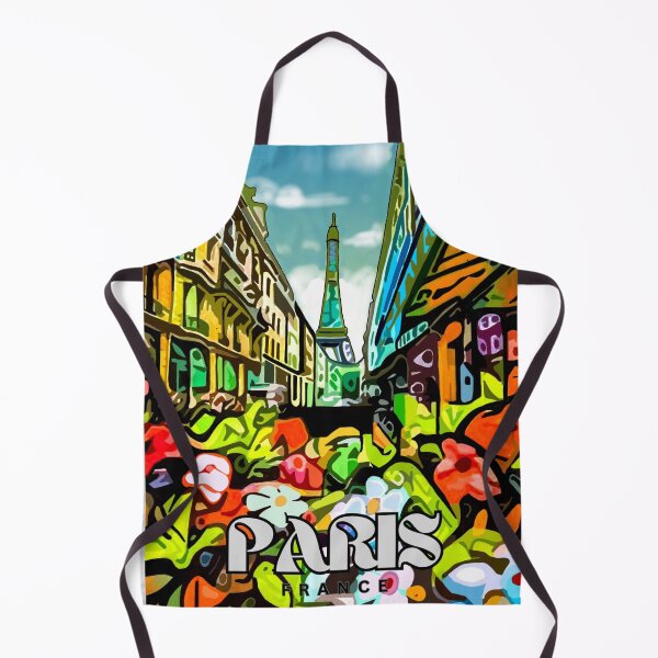 Item preview, Floral Paris Vintage Travel Poster designed and sold by joeycastaneda.