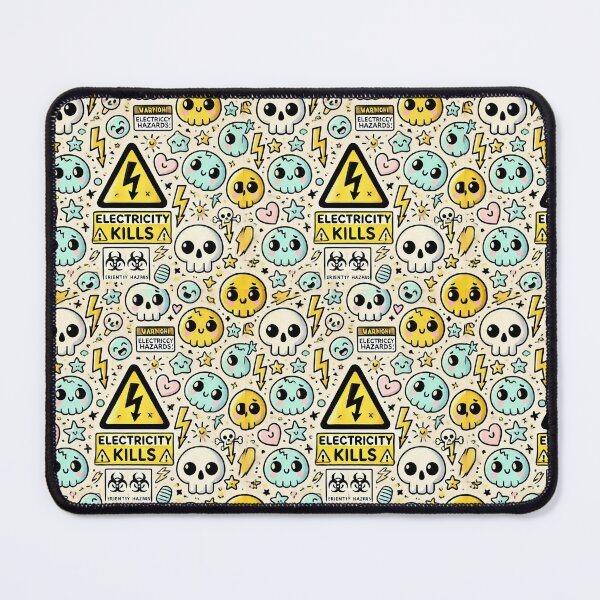 Item preview, Adorable Electric Warnings designed and sold by ColorfulStyle.