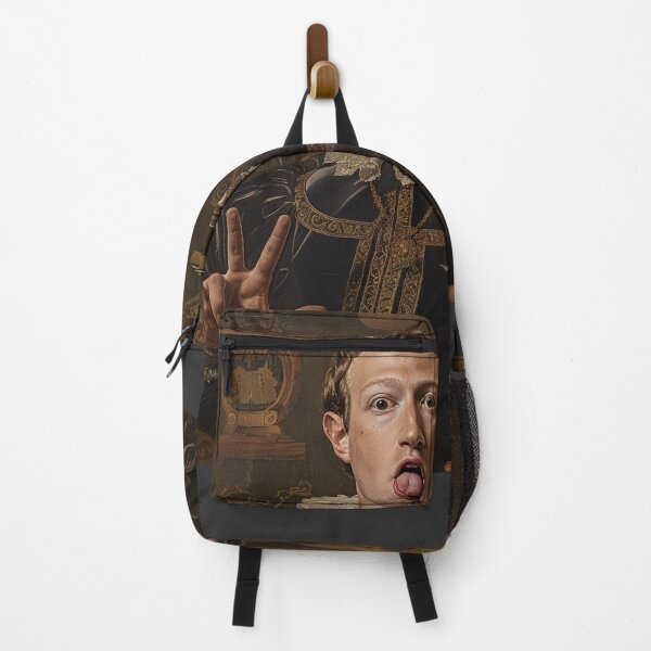 Item preview, Humorous Mark Zuckerberg Portrait designed and sold by AItectStudio.