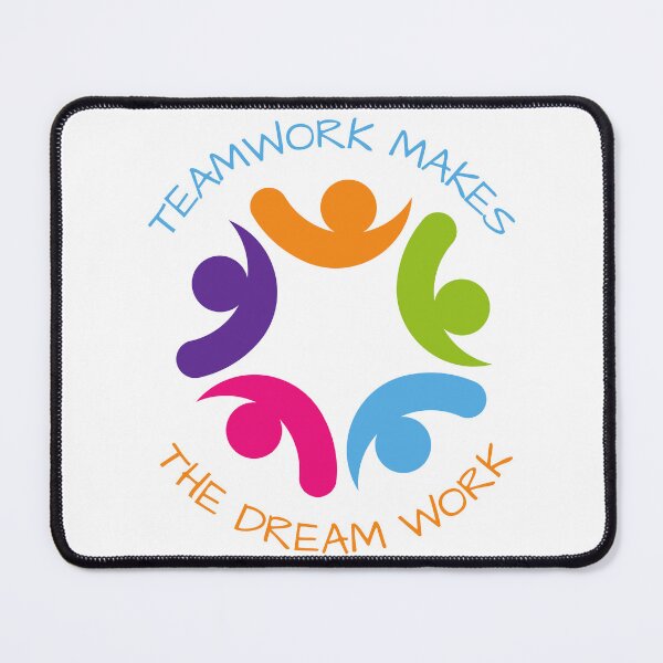 Item preview, Teamwork makes the dream work designed and sold by budus-rea.