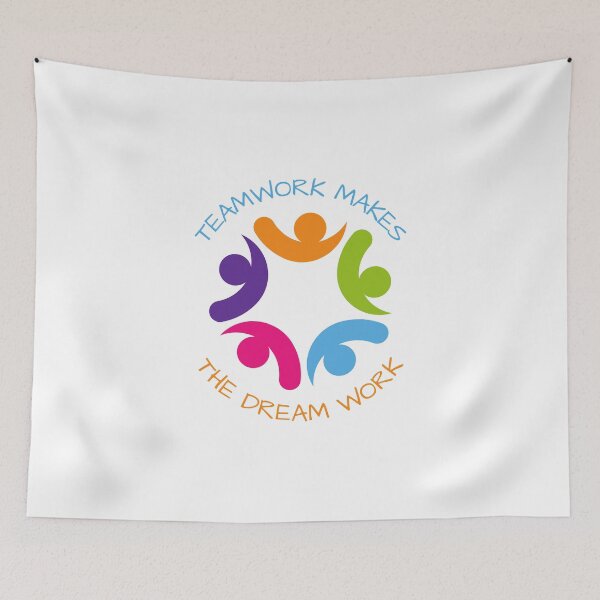 Item preview, Teamwork makes the dream work designed and sold by budus-rea.