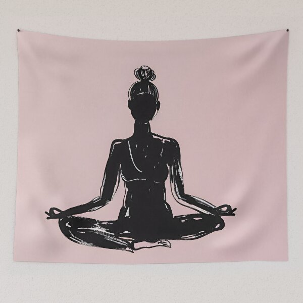 Item preview, Yogini in Lotus designed and sold by coffee2cabernet.