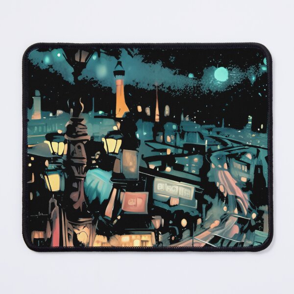 Item preview, Neons and cast iron city designed and sold by Glenbobagins.