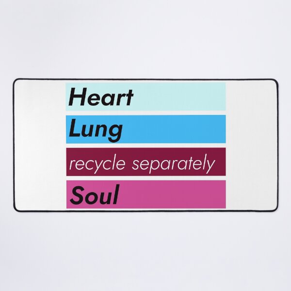 Artikelvorschau, Heart Lung Soul ... Recycle entworfen und verkauft von improv-biber.