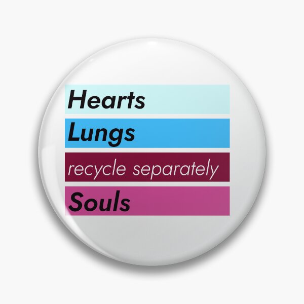 Artikelvorschau, Hearts Lungs Souls ... Recycle entworfen und verkauft von improv-biber.