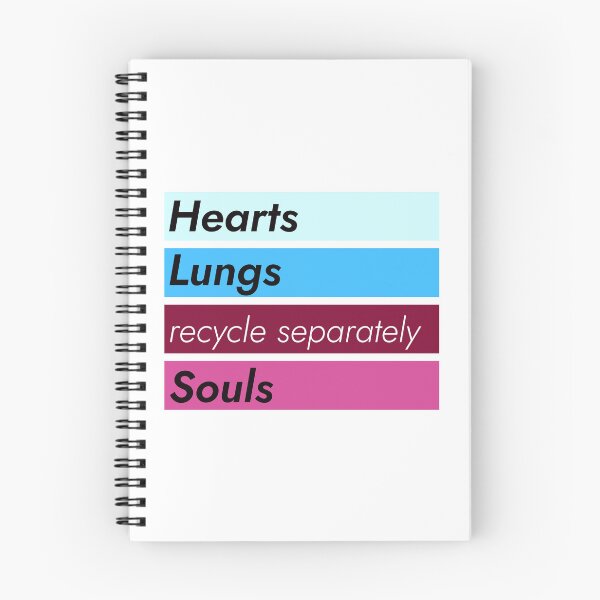 Artikelvorschau, Hearts Lungs Souls ... Recycle entworfen und verkauft von improv-biber.