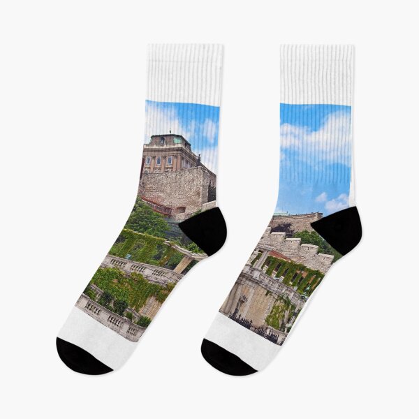 Item preview, Varkert Bazaar and Royal palace of Buda in Budapest,Hungary designed and sold by goceris.