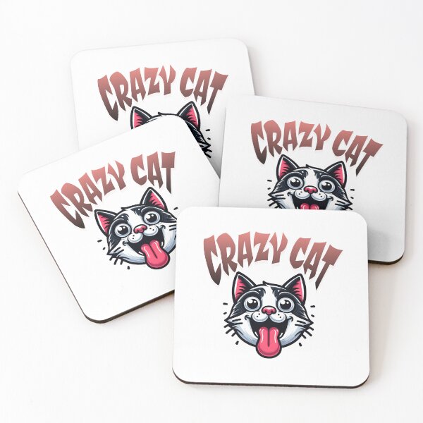 Item preview, crazy cat designed and sold by 0penvimark.