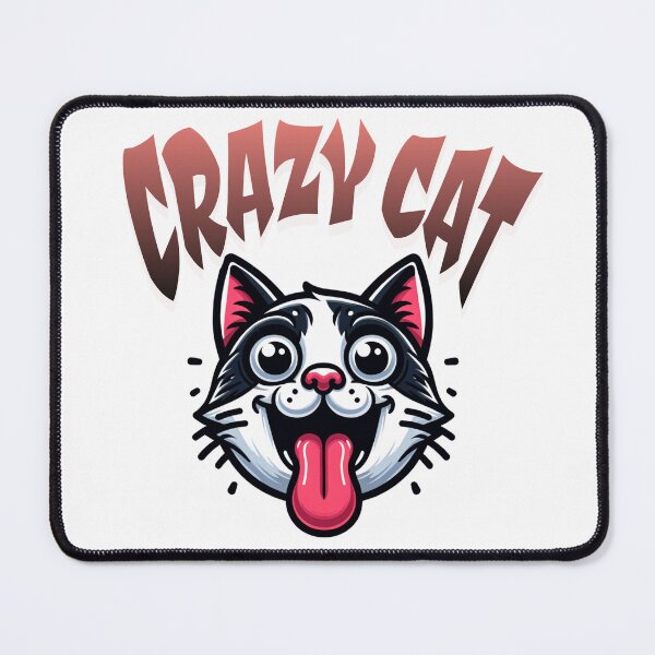 Item preview, crazy cat designed and sold by 0penvimark.