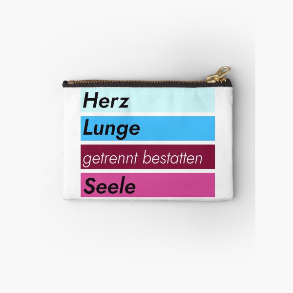 Artikelvorschau, Herz Lunge Seele ... getrennt bestatten entworfen und verkauft von improv-biber.