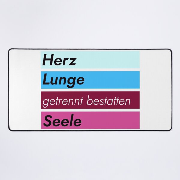 Artikelvorschau, Herz Lunge Seele ... getrennt bestatten entworfen und verkauft von improv-biber.