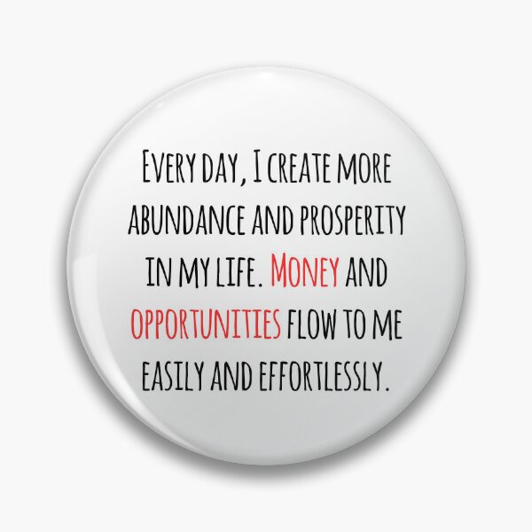 Item preview, Money And Opportunities Flow To Me! Law Of Attraction designed and sold by smalldesignbox.