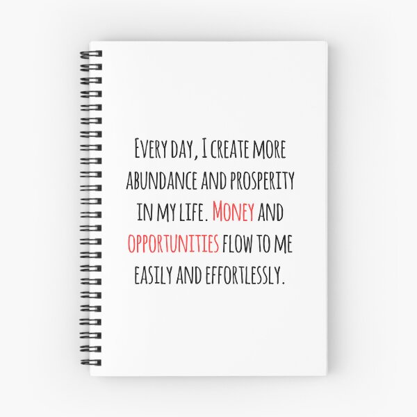 Item preview, Money And Opportunities Flow To Me! Law Of Attraction designed and sold by smalldesignbox.