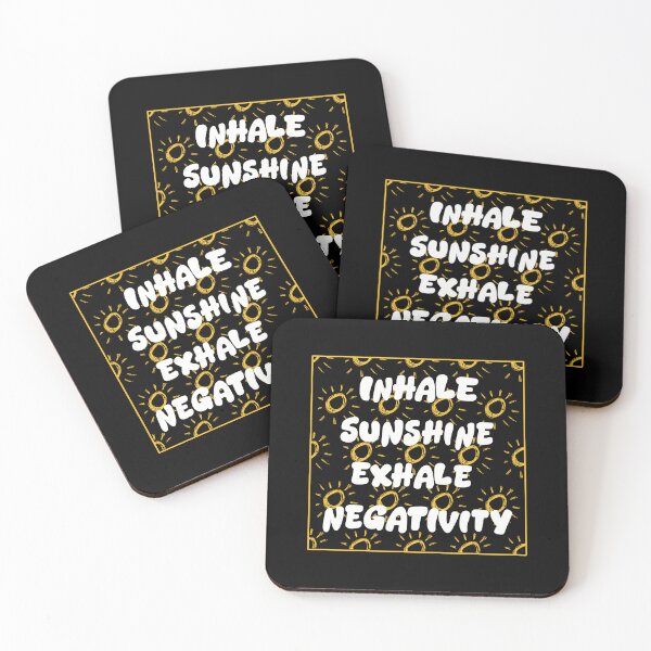 Item preview, Inhale Sunshine Exhale Negativity   designed and sold by artsomenautte.