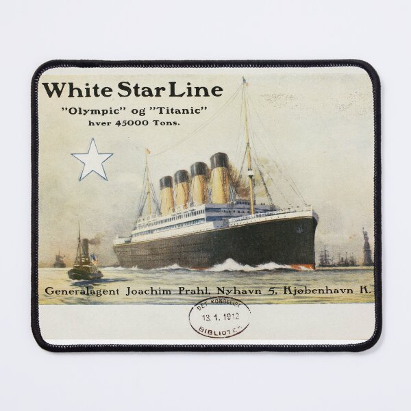Item preview, Olympic and Titanic - White Star Line Brochure designed and sold by Matthew Kinnersly.
