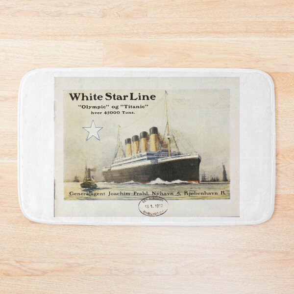 Item preview, Olympic and Titanic - White Star Line Brochure designed and sold by Matthew Kinnersly.