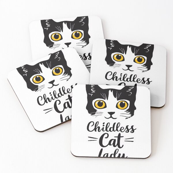Item preview, Childless Cat Lady | Purrrr |  designed and sold by RedCircleArt.