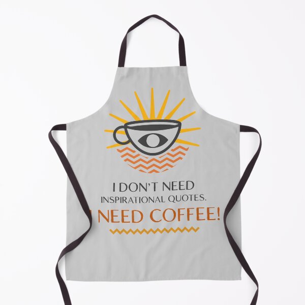 Item preview, No necesito citas inspiradoras. ¡Necesito café! (versión 3) designed and sold by AldenTees.