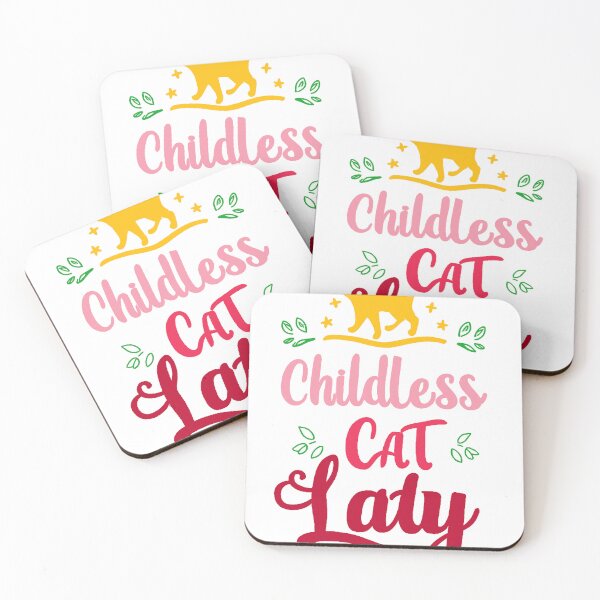 Item preview, Childless Cat Lady | Purrrr |  designed and sold by RedCircleArt.