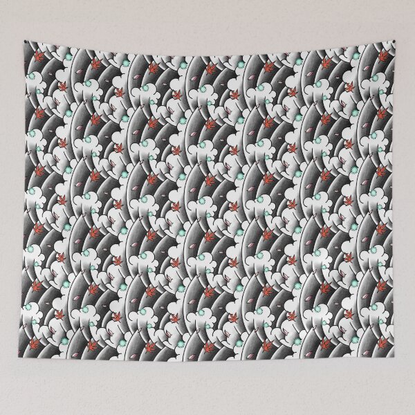 Item preview, Japanese Winds Pattern designed and sold by SoulArtLove.