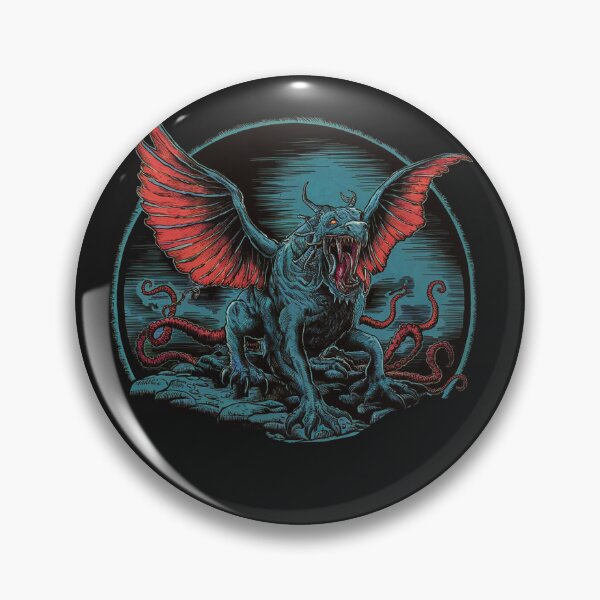 Item preview, Mythical  American folklore snallygaster designed and sold by AnimalsDH305.