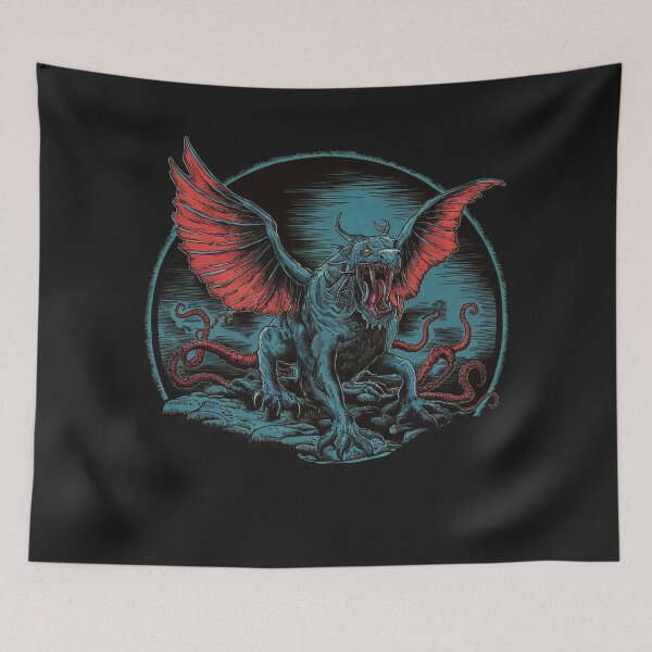 Item preview, Mythical  American folklore snallygaster designed and sold by AnimalsDH305.
