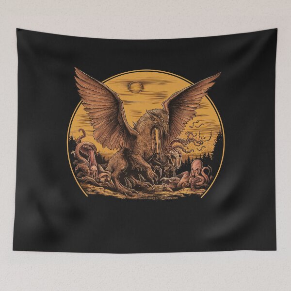 Item preview, Mythical  American folklore snallygaster designed and sold by AnimalsDH305.