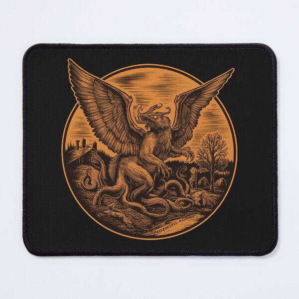 Item preview, Mythical  American folklore snallygaster designed and sold by AnimalsDH305.