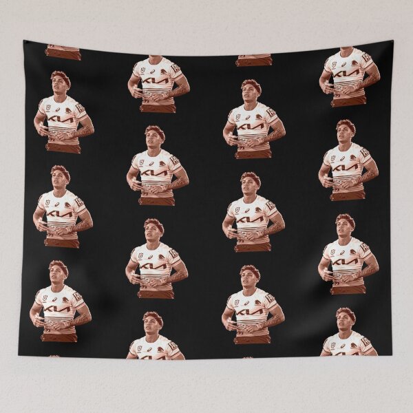 Item preview, Reece Walsh hot orange posterised designed and sold by sarahhelizz.
