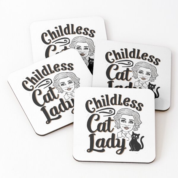 Item preview, Childless Cat Lady | Purrrr |  designed and sold by RedCircleArt.