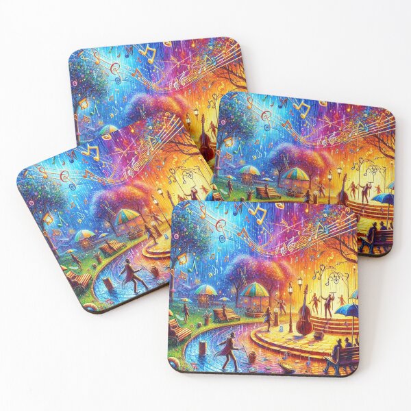 Item preview, Musical Storm In The Park AI Generated designed and sold by BrightrDayMusicArt.