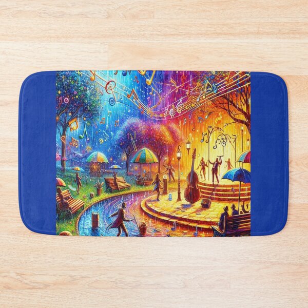 Item preview, Musical Storm In The Park AI Generated designed and sold by BrightrDayMusicArt.