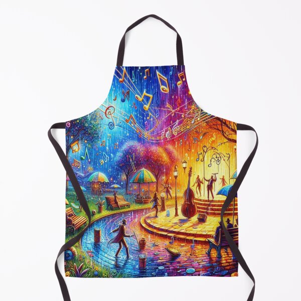 Item preview, Musical Storm In The Park AI Generated designed and sold by BrightrDayMusicArt.