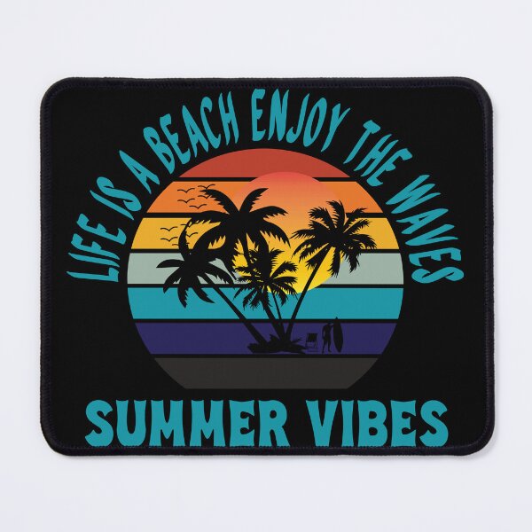 Item preview, Life Is A Beach Enjoy The Waves  - Summer Lover T-Shirt for Your Summer Wardrobe designed and sold by Techflare.