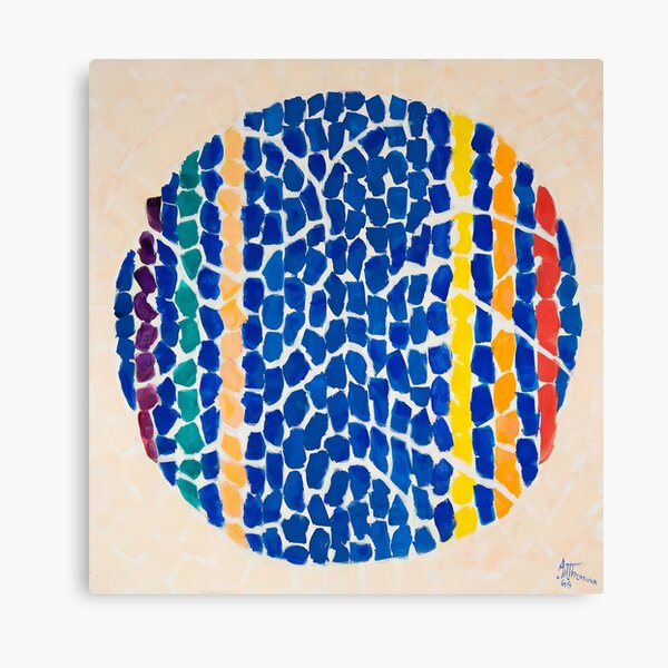 Item preview, Alma Thomas, 1891-1978 Usa, High Resolution Paintings by Alma Thomas, Original Pintings Alma Thomas designed and sold by J-Oua.
