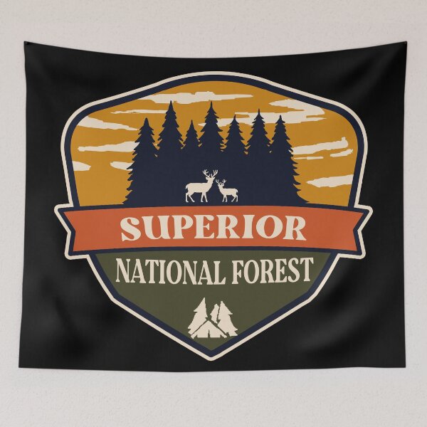 Item preview, Superior National Forest designed and sold by graphic-map.