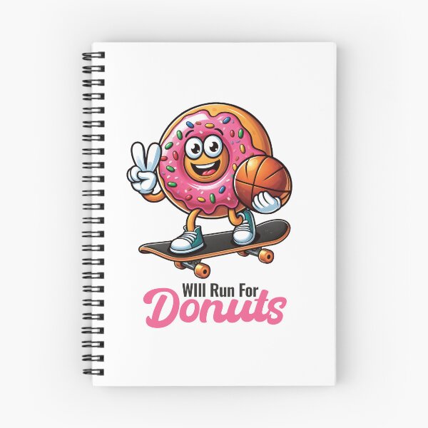 Item preview, Funny Donuts Quotes: Will Run For Donuts designed and sold by Almasrigroup.