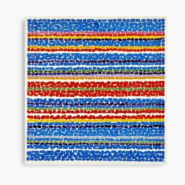 Item preview, Alma Thomas, 1891-1978 Usa, High Resolution Paintings by Alma Thomas, Original Pintings Alma Thomas designed and sold by J-Oua.