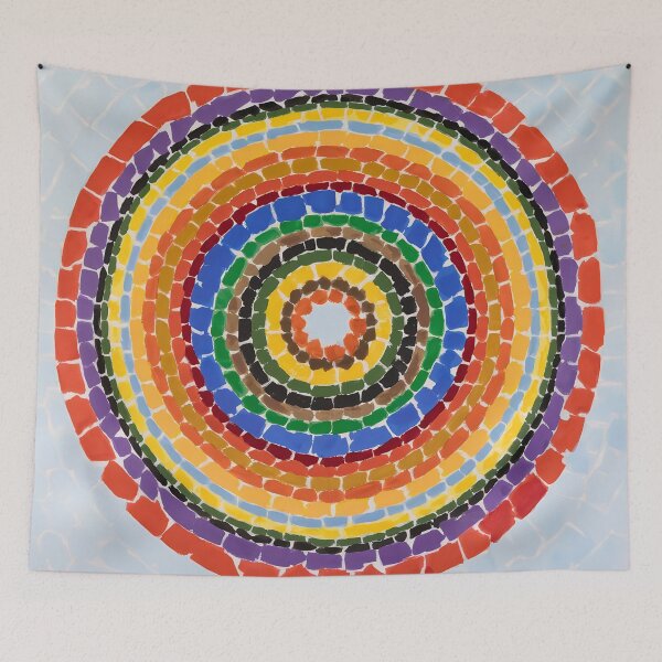 Item preview, Alma Thomas, 1891-1978 Usa, High Resolution Paintings by Alma Thomas, Original Pintings Alma Thomas designed and sold by J-Oua.