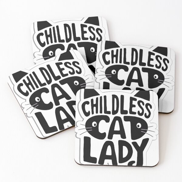 Item preview, Childless Cat Lady | Purrrr |  designed and sold by RedCircleArt.
