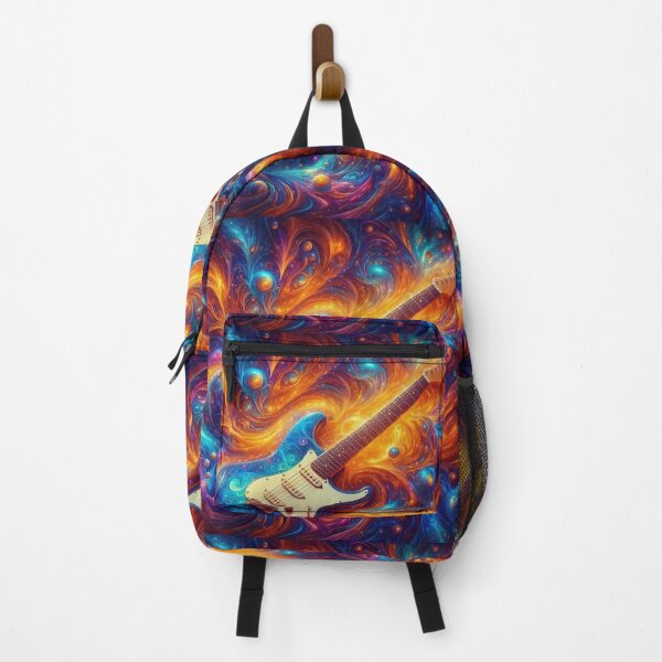 Item preview, Spectacular Colorful Guitar Pattern  designed and sold by DigiDreamyArt.