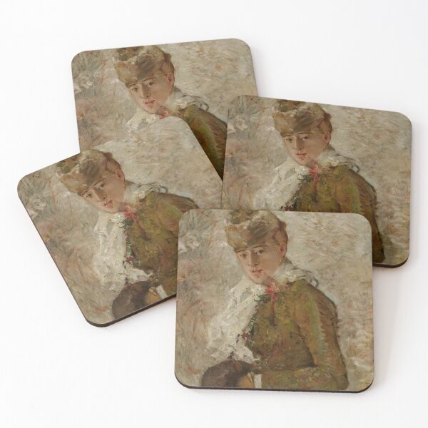Item preview, artist berthe morisot, berthe morisot paintings, painter berthe morisot, berthe morisot art, berthe morisot autoportrait, berthe morisot artwork designed and sold by rosa-reid.