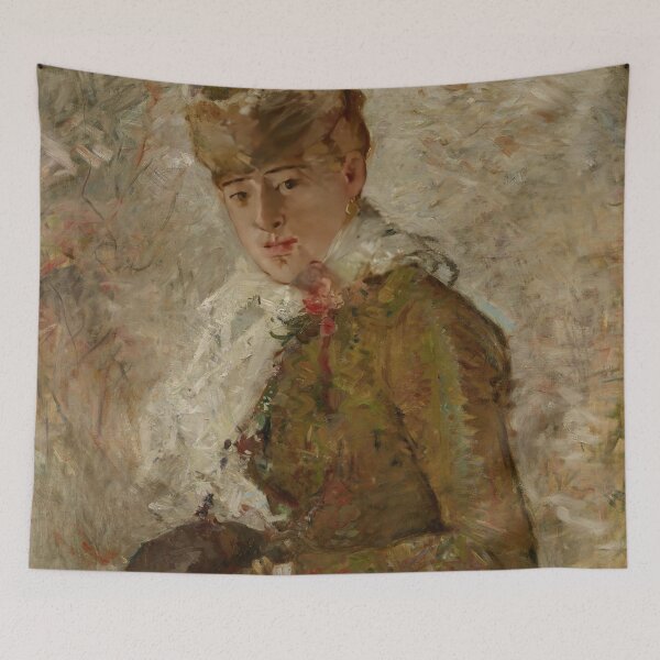 Item preview, artist berthe morisot, berthe morisot paintings, painter berthe morisot, berthe morisot art, berthe morisot autoportrait, berthe morisot artwork designed and sold by rosa-reid.