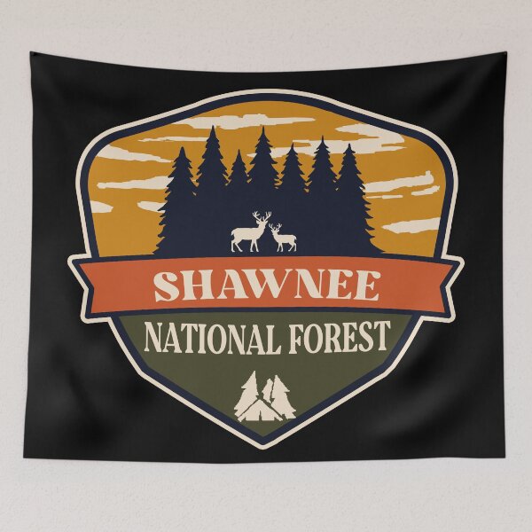 Item preview, Shawnee National Forest designed and sold by graphic-map.