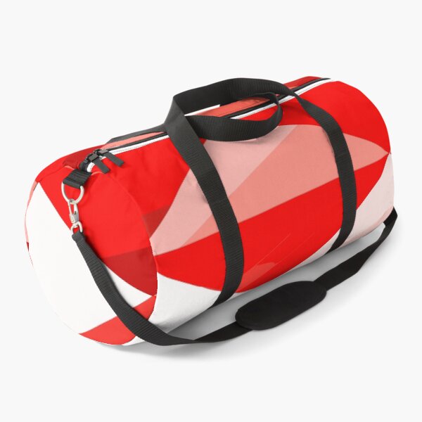 Item preview, Abstract Red and White Geometric Pattern designed and sold by alex-yars.