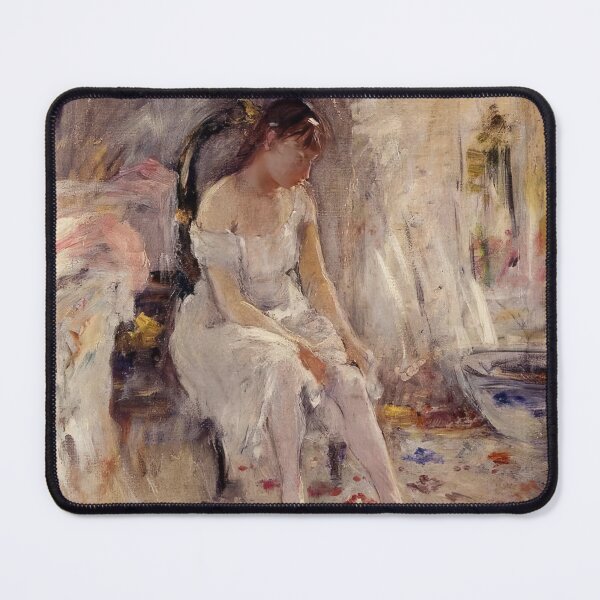 Item preview, artist berthe morisot, berthe morisot paintings, painter berthe morisot, berthe morisot art, berthe morisot autoportrait, berthe morisot artwork designed and sold by rosa-reid.