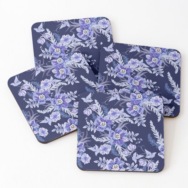 Item preview, Large Bouquet of Tulips with Hibiscus, Purple Version designed and sold by Alex  Blud.