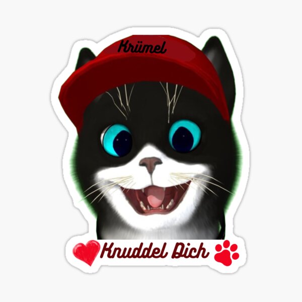 Artikel-Vorschau von Krümel der Knuddler, designt und verkauft von Kater-Kruemel.