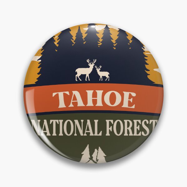 Artikelvorschau, Tahoe National Forest entworfen und verkauft von graphic-map.